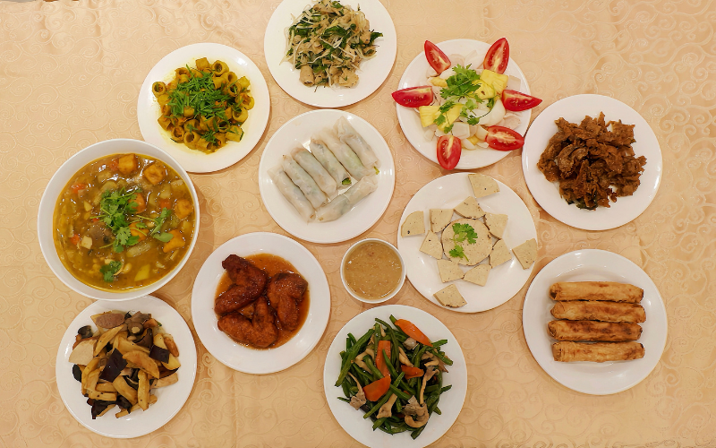 Món chay đặc trưng Quán chay Thúy Đà Nẵng